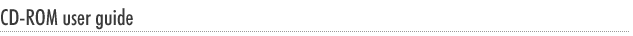 CD-ROM user guide